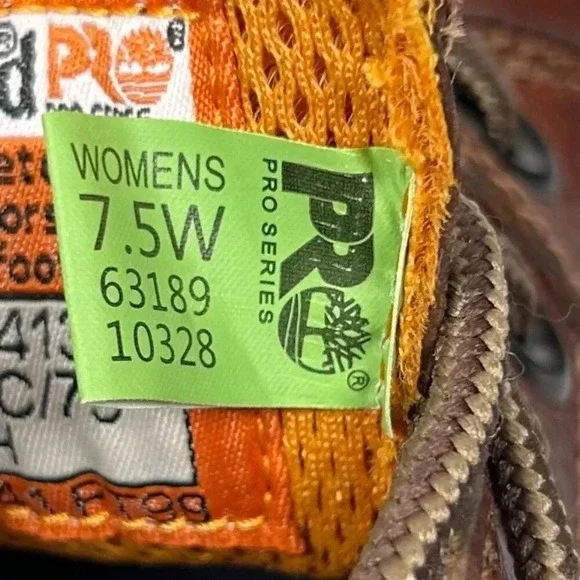 Timberland Pro Series Titan Safety Toe Size 7.5 Woman Nonslip Work Shoe - Picture 10 of 13